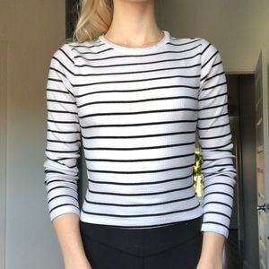 Long sleeve striped shirt